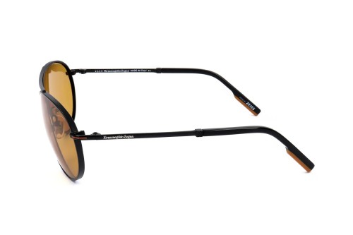 Zegna EZ0139 - 02E - 62 Okulary przeciwsłoneczne Czarny Pilotki (aviator)