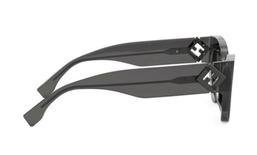 Fendi FE40146I - 20A - 52 Okulary przeciwsłoneczne Szary Kocie oczy
