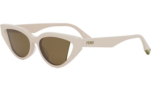 Fendi FE40009I - 57J - 52 Okulary przeciwsłoneczne Kocie oczy