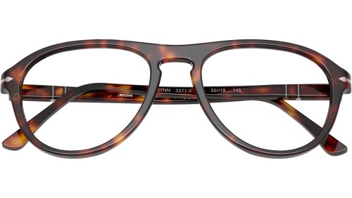Persol 0PO3371V - 24 - 55 Oprawki korekcyjne Havanna Pilotki (aviator)