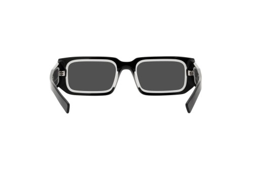 PRADA PR 06YS - 09Q5S0 - 53 Okulary przeciwsłoneczne Czarny Kanciaste