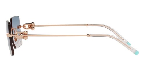 TIFFANY & CO. TF3088 - 610516 - 59 Okulary przeciwsłoneczne Złoty Kanciaste