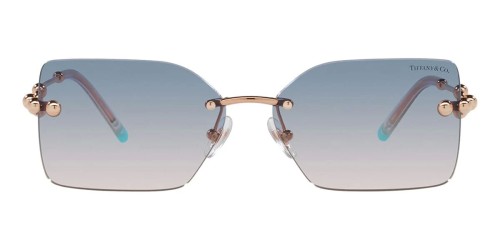 TIFFANY & CO. TF3088 - 610516 - 59 Okulary przeciwsłoneczne Złoty Kanciaste