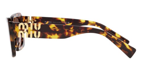 MIU MIU MU 07YS - VAU6S1 - 53 Okulary przeciwsłoneczne Havanna Kanciaste