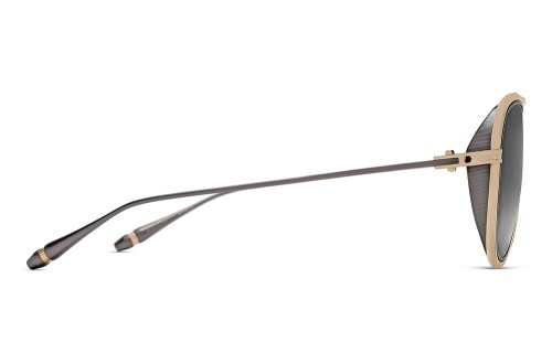 Dita OUTRCRAFT DTS188-A TITANIUM - 01 - 59 Okulary przeciwsłoneczne Złoty Pilotki (aviator)