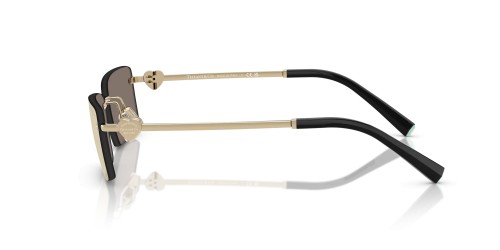 TIFFANY & CO. TF3108B - 60215A - 60 Okulary przeciwsłoneczne Złoty Kanciaste
