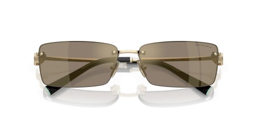 TIFFANY & CO. TF3108B - 60215A - 60 Okulary przeciwsłoneczne Złoty Kanciaste