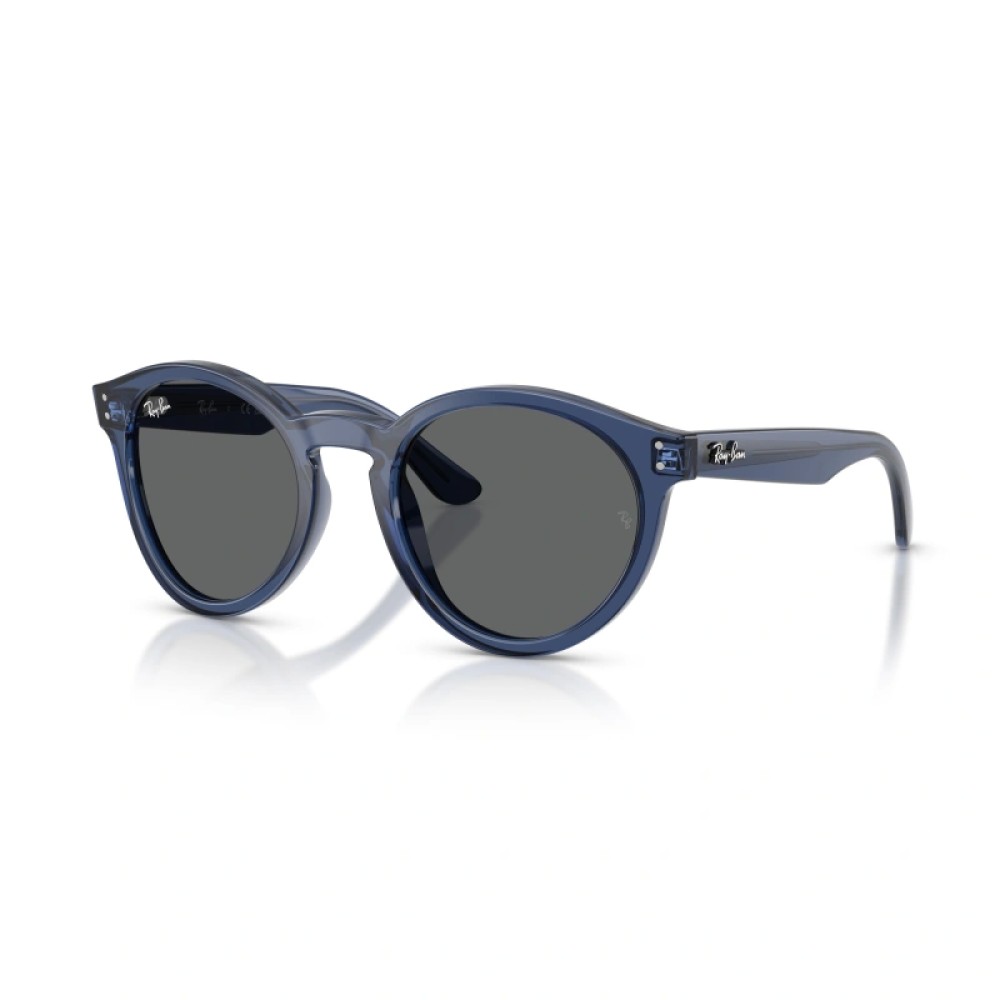 Ray-Ban R0505S - 6708GR - 52 Okulary przeciwsłoneczne Niebieski Okrągły