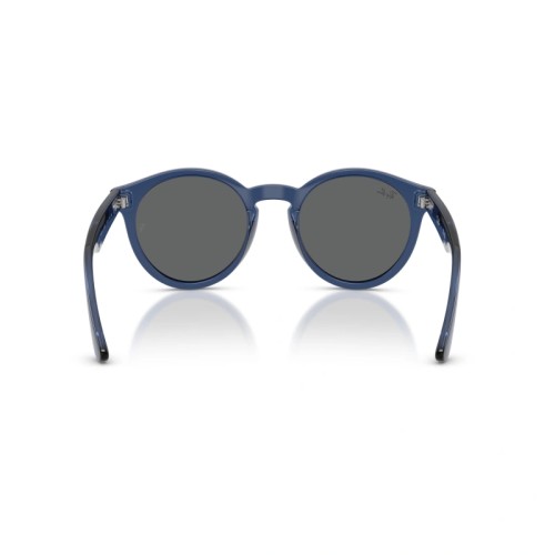 Ray-Ban R0505S - 6708GR - 52 Okulary przeciwsłoneczne Niebieski Okrągły