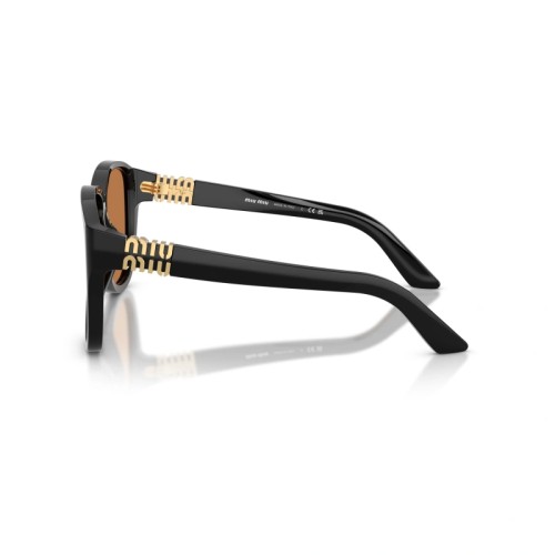 MIU MIU MU A08S - 16K90Q - 61 Okulary przeciwsłoneczne Czarny Pilotki (aviator)