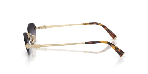 MIU MIU MU A54S - ZVN5D1 - 51 Okulary przeciwsłoneczne Złoty Owalny