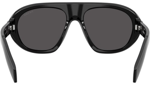 PRADA PR C05S - 16K08Z - 57 Okulary przeciwsłoneczne Czarny Pilotki (aviator)