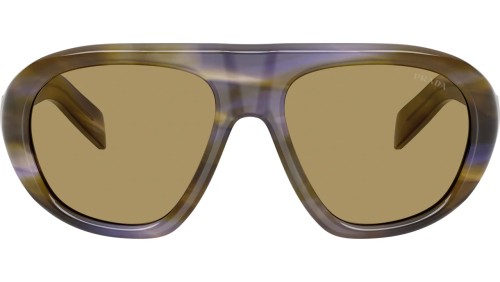 PRADA PR C05S - 23G70G - 57 Okulary przeciwsłoneczne Pilotki (aviator)