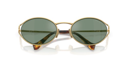 MIU MIU MU 52YS - 5AK04M - 54 Okulary przeciwsłoneczne Złoty Owalny
