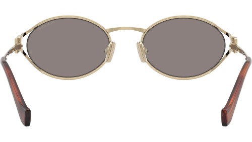 MIU MIU MU 52YS - ZVN80Q - 54 Okulary przeciwsłoneczne Złoty Owalny