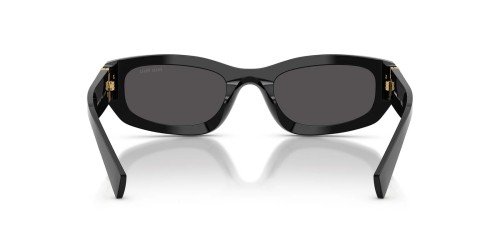 MIU MIU MU B04S - 16K08Z - 53 Okulary przeciwsłoneczne Czarny Kanciaste
