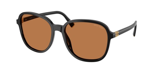MIU MIU MU B01S - 16K90Q - 58 Okulary przeciwsłoneczne Czarny Pillow (zaokrąglony)