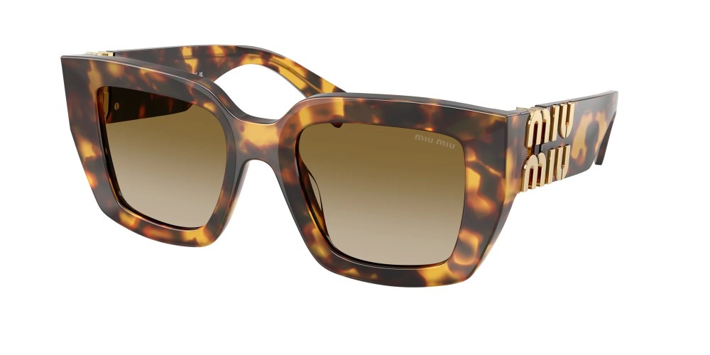 MIU MIU MU B05S - 14L20U - 51 Okulary przeciwsłoneczne Kanciaste