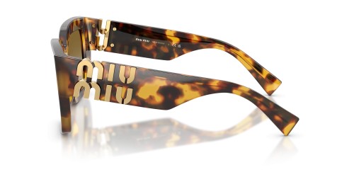 MIU MIU MU B05S - 14L20U - 51 Okulary przeciwsłoneczne Kanciaste