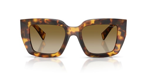 MIU MIU MU B05S - 14L20U - 51 Okulary przeciwsłoneczne Kanciaste
