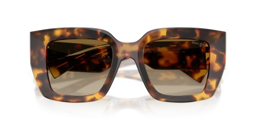 MIU MIU MU B05S - 14L20U - 51 Okulary przeciwsłoneczne Kanciaste