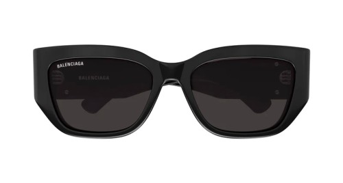 Balenciaga BB0361SK - 001 - 56 Okulary przeciwsłoneczne Czarny Kocie oczy