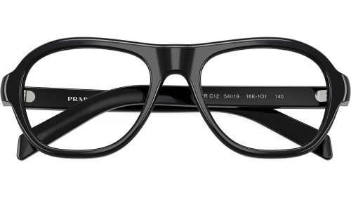 PRADA PR C12V - 16K1O1 - 54 Oprawki korekcyjne Czarny Pilotki (aviator)