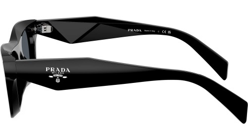 PRADA PR C06S - 16K70B - 50 Okulary przeciwsłoneczne Czarny Pillow (zaokrąglony)