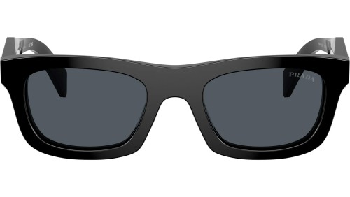 PRADA PR C06S - 16K70B - 50 Okulary przeciwsłoneczne Czarny Pillow (zaokrąglony)