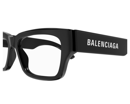 Balenciaga BB0376O - 001 - 54 Oprawki korekcyjne Czarny Kanciaste
