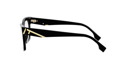 Fendi FE50073I - 001 - 52 Oprawki korekcyjne Czarny Kanciaste