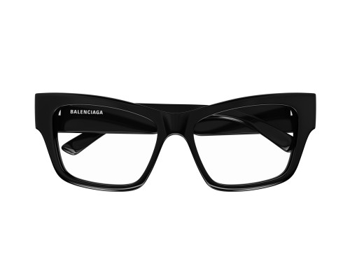 Balenciaga BB0378O - 001 - 54 Oprawki korekcyjne Czarny Kocie oczy