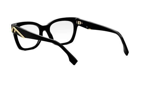 Fendi FE50073I - 001 - 52 Oprawki korekcyjne Czarny Kanciaste