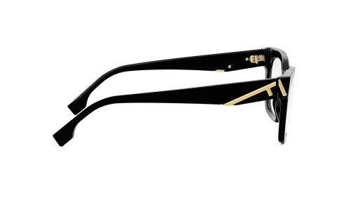Fendi FE50073I - 001 - 52 Oprawki korekcyjne Czarny Kanciaste