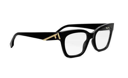 Fendi FE50073I - 001 - 52 Oprawki korekcyjne Czarny Kanciaste