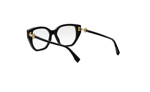 Fendi FE50100I - 001 - 53 Oprawki korekcyjne Czarny Kocie oczy