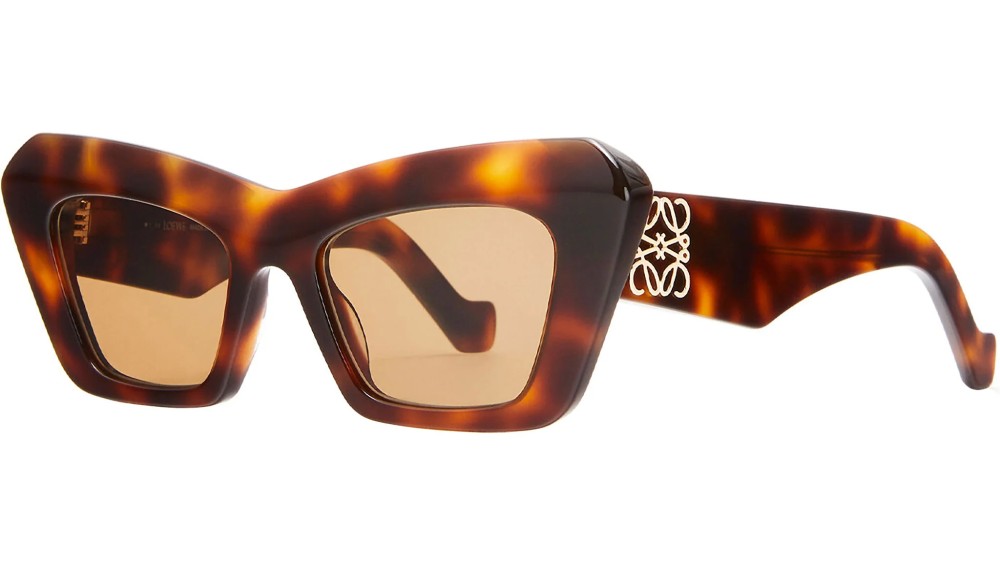 Loewe LW40036I - 53E - 50 Okulary przeciwsłoneczne Havanna Kocie oczy