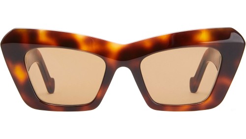 Loewe LW40036I - 53E - 50 Okulary przeciwsłoneczne Havanna Kocie oczy