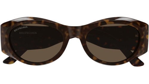 Balenciaga BB0396SK - 002 - 55 Okulary przeciwsłoneczne Owalny