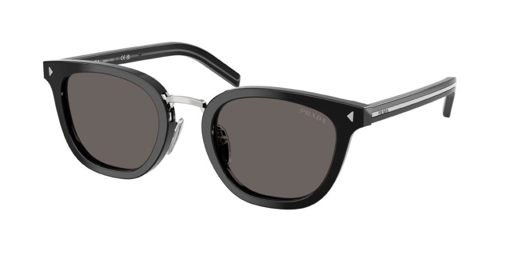 PRADA PR C01SD - 16K731 - 52 Okulary przeciwsłoneczne Czarny Pillow (zaokrąglony)