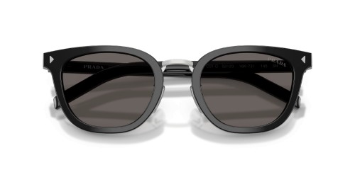 PRADA PR C01SD - 16K731 - 52 Okulary przeciwsłoneczne Czarny Pillow (zaokrąglony)