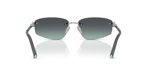 TIFFANY & CO. TF3114 - 60012G - 59 Okulary przeciwsłoneczne Srebrny Kanciaste