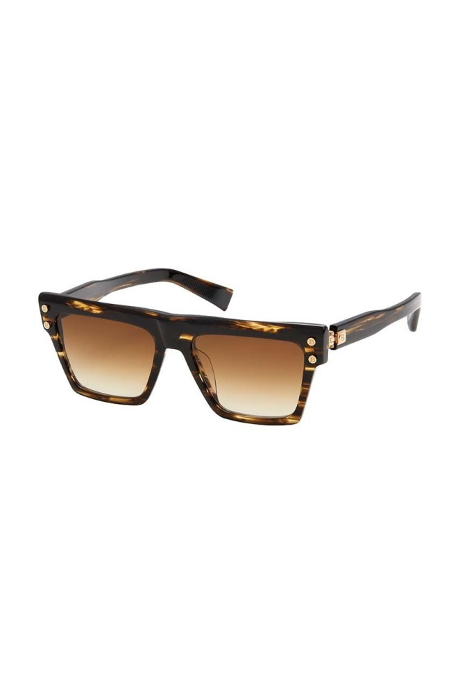 Balmain BPS-121 B-V - B - 54 Okulary przeciwsłoneczne Havanna Kwadratowy