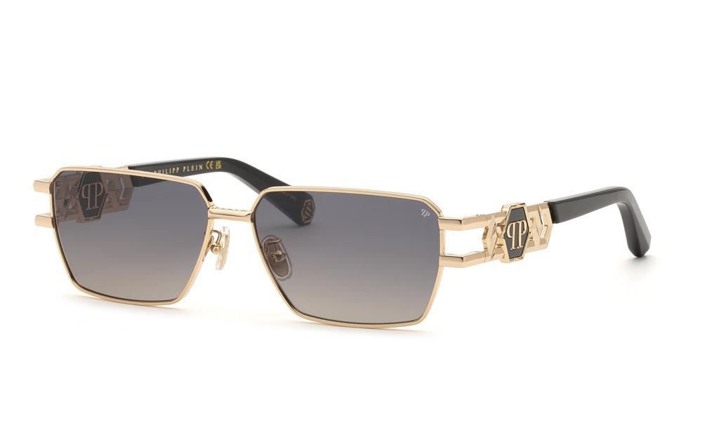 Philipp Plein SPP210M - 0300 - 59 Okulary przeciwsłoneczne Prostokątny
