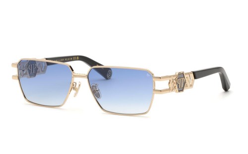 Philipp Plein SPP210M - 300Y - 59 Okulary przeciwsłoneczne Prostokątny