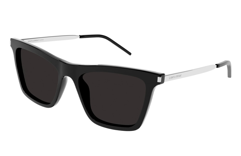 Saint Laurent SL 511 - 001 - 55 Okulary przeciwsłoneczne Czarny Kanciaste