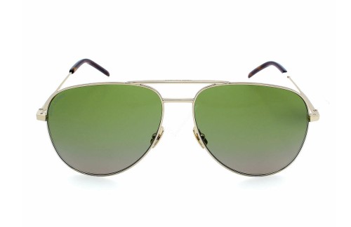 Saint Laurent SL CLASSIC 11 - 052 - 59 Okulary przeciwsłoneczne Złoty Pilotki (aviator)