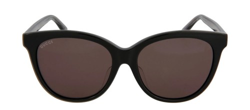 Gucci GG0081SK - 002 - 56 Okulary przeciwsłoneczne Czarny Kocie oczy