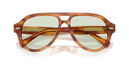 BRUNELLO CUCINELLI BC4017S - 102221 - 57 - Z SOCZEWKAMI TRANSITIONS Okulary przeciwsłoneczne Havanna Pilotki (aviator)