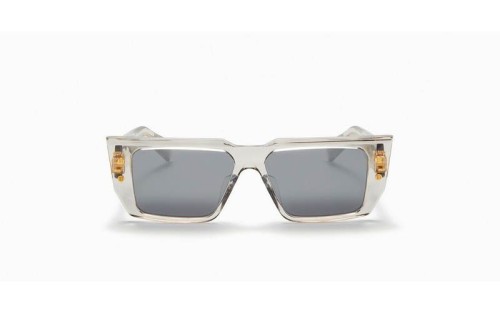 Balmain BPS-128 B-VI - B - 54 Okulary przeciwsłoneczne Przezroczysty Kanciaste